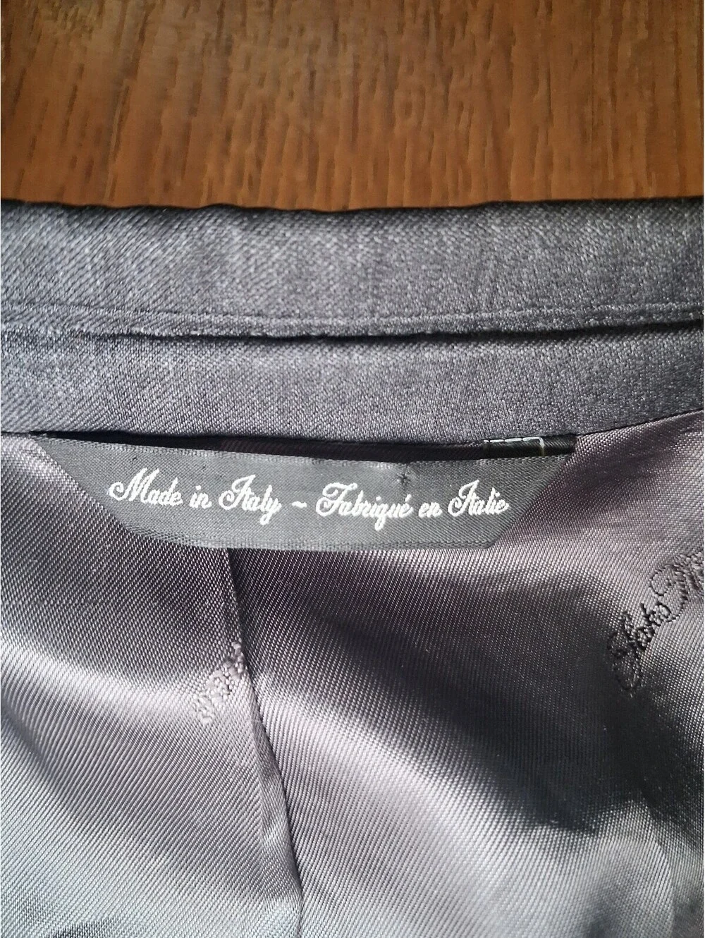 Ermenegildo Zegna Sport Coat 46R Gray Wool Made in Italy